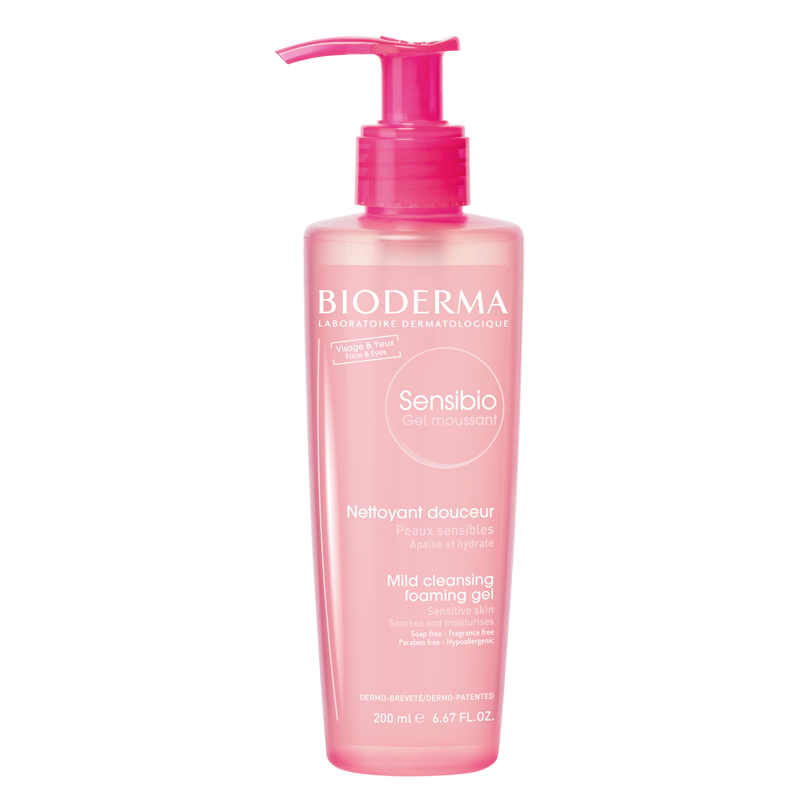 Sensibio gel moussant 200 ml