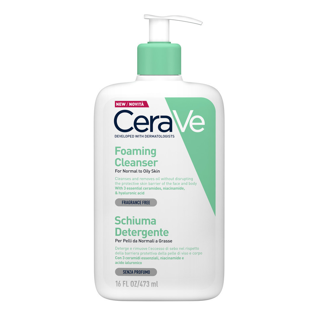 Cerave schiuma detergente viso 473 ml