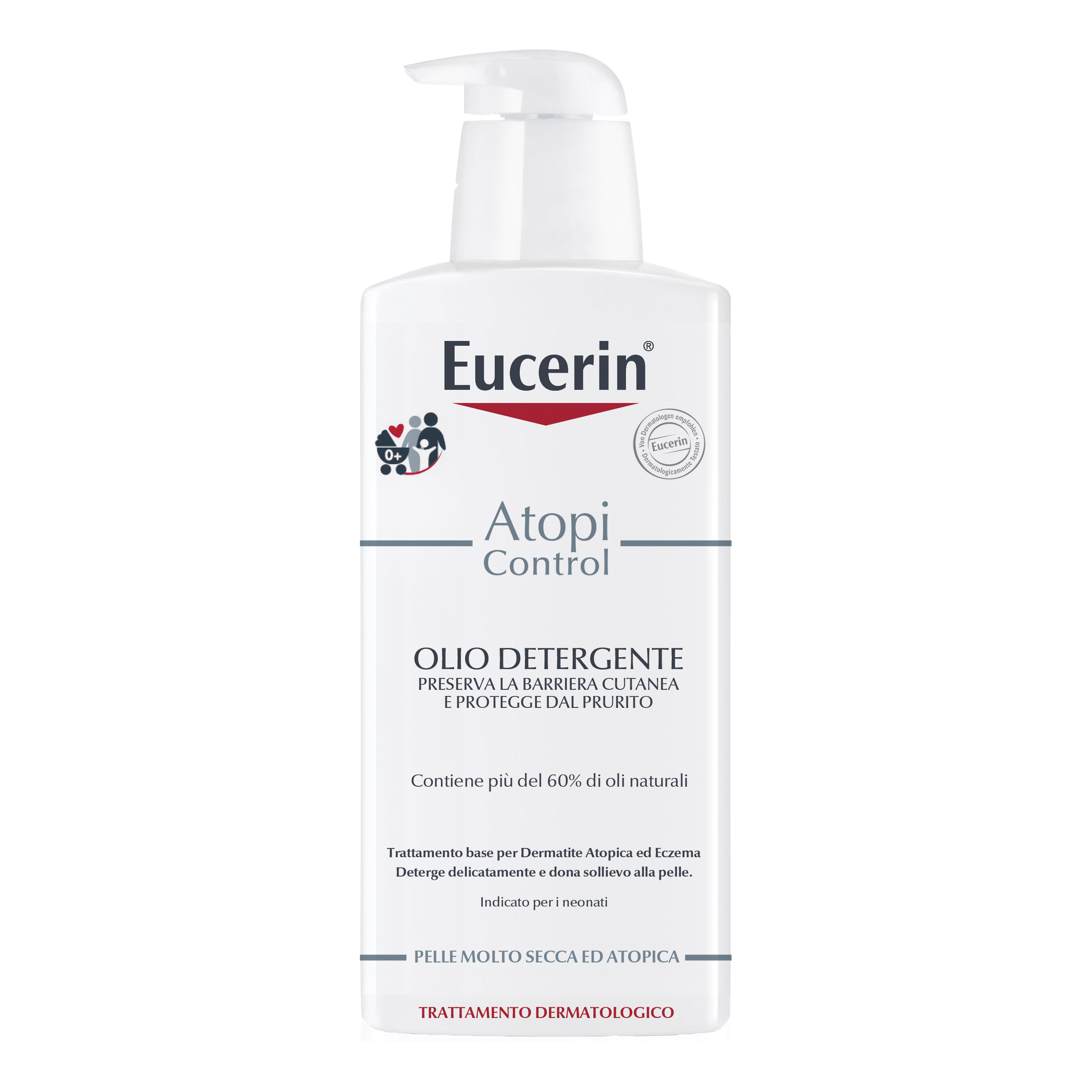 Eucerin atopicontrol olio detergente 400 ml