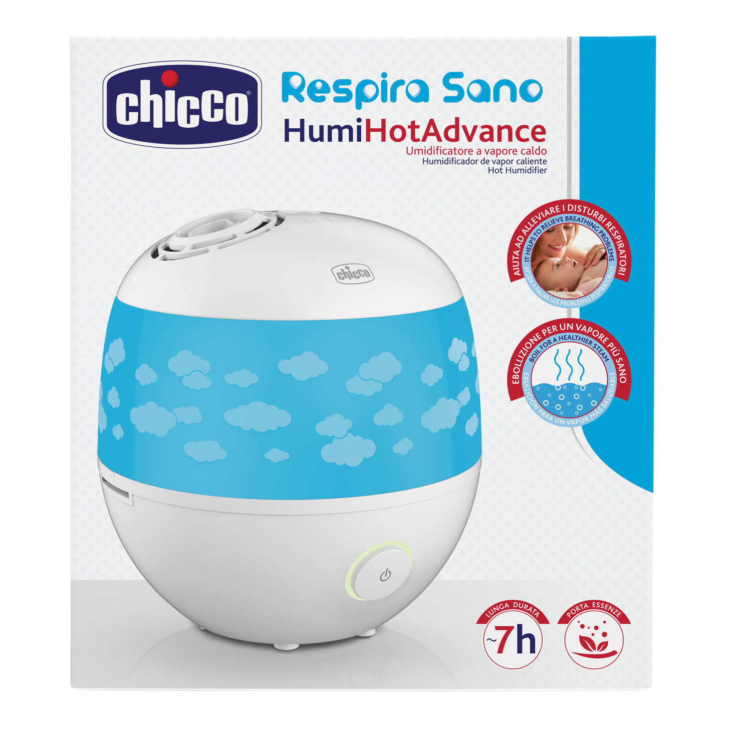 Chicco umidificatore caldo humi hot adv