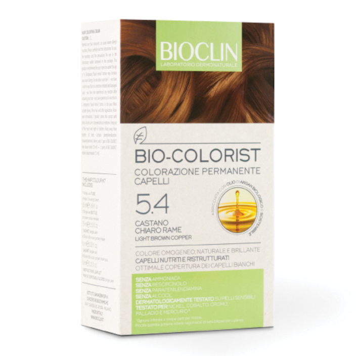 Bioclin bio colorist 5,4 castano chiaro rame