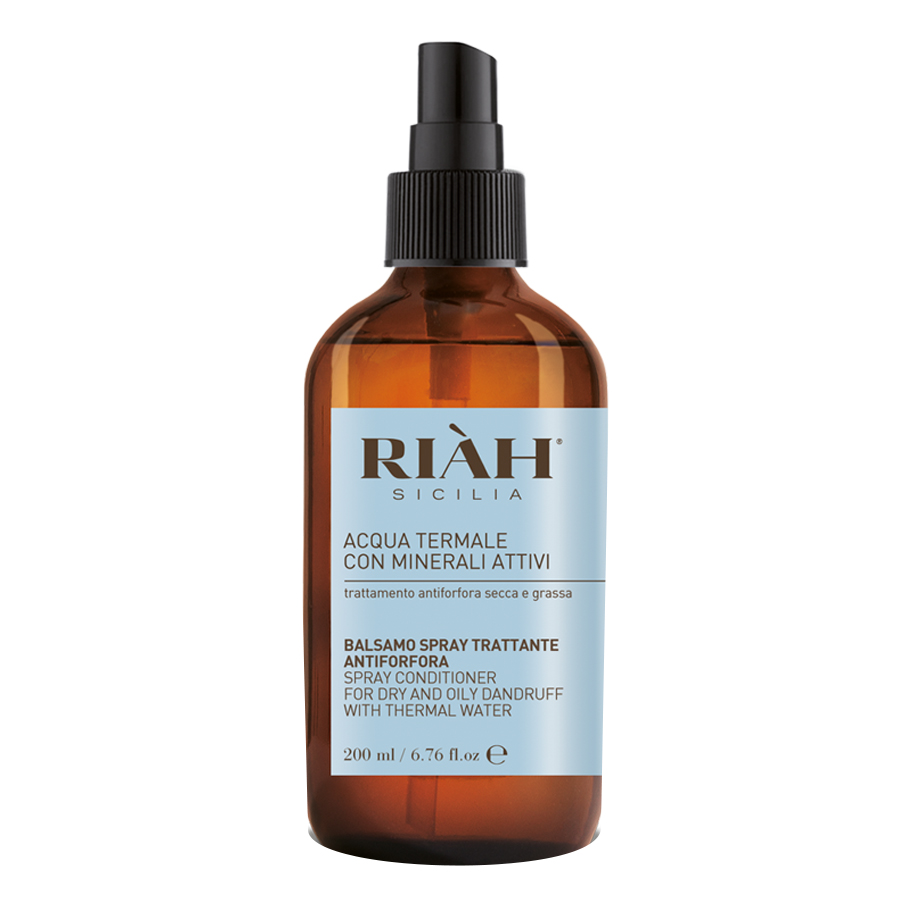 Riah acqua termale balsamo spray antiforfora 200 ml