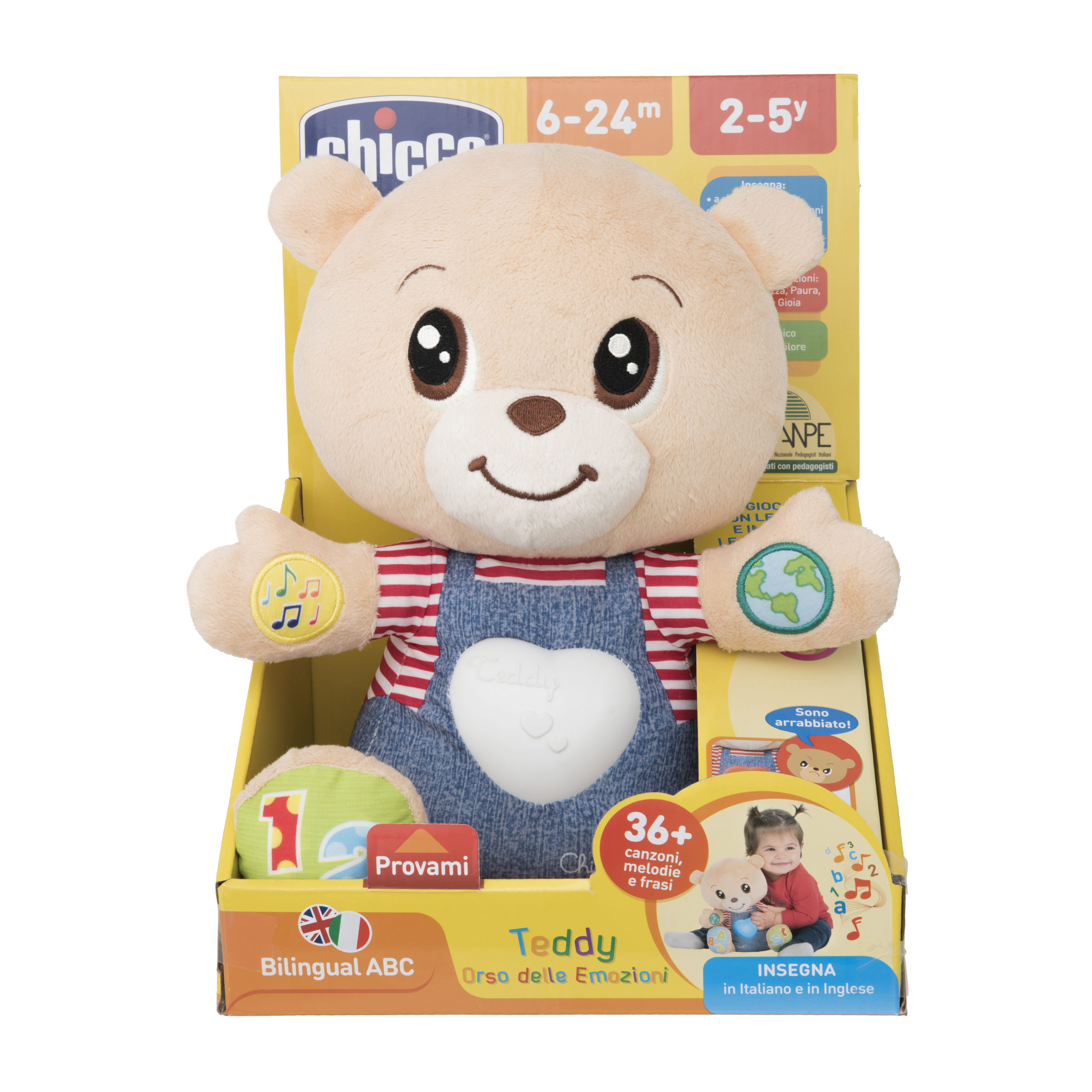 Ch abc teddy orso emozioni