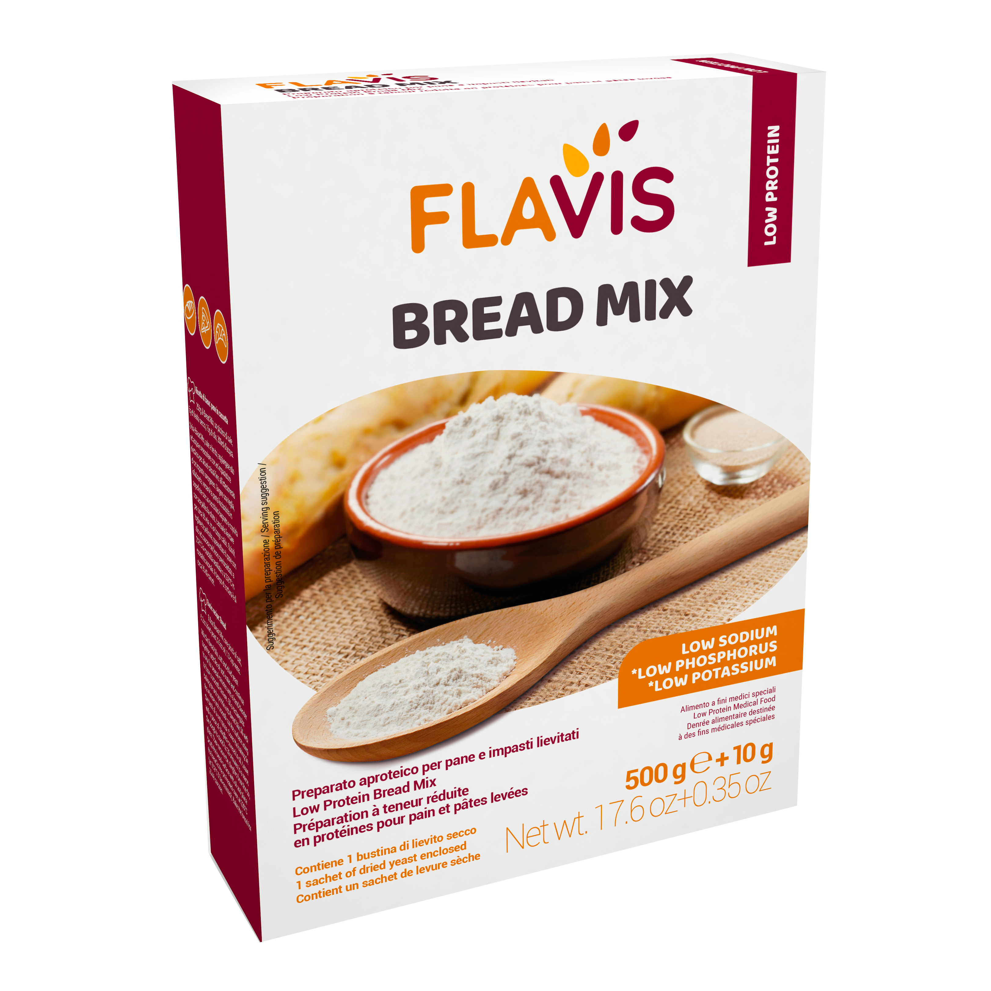Mevalia flavis bread mix 500 g