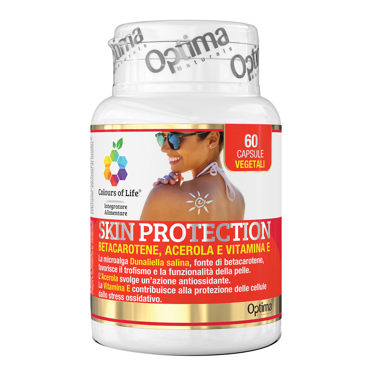 Colours of life skin protection 60 capsule vegetali 500 mg