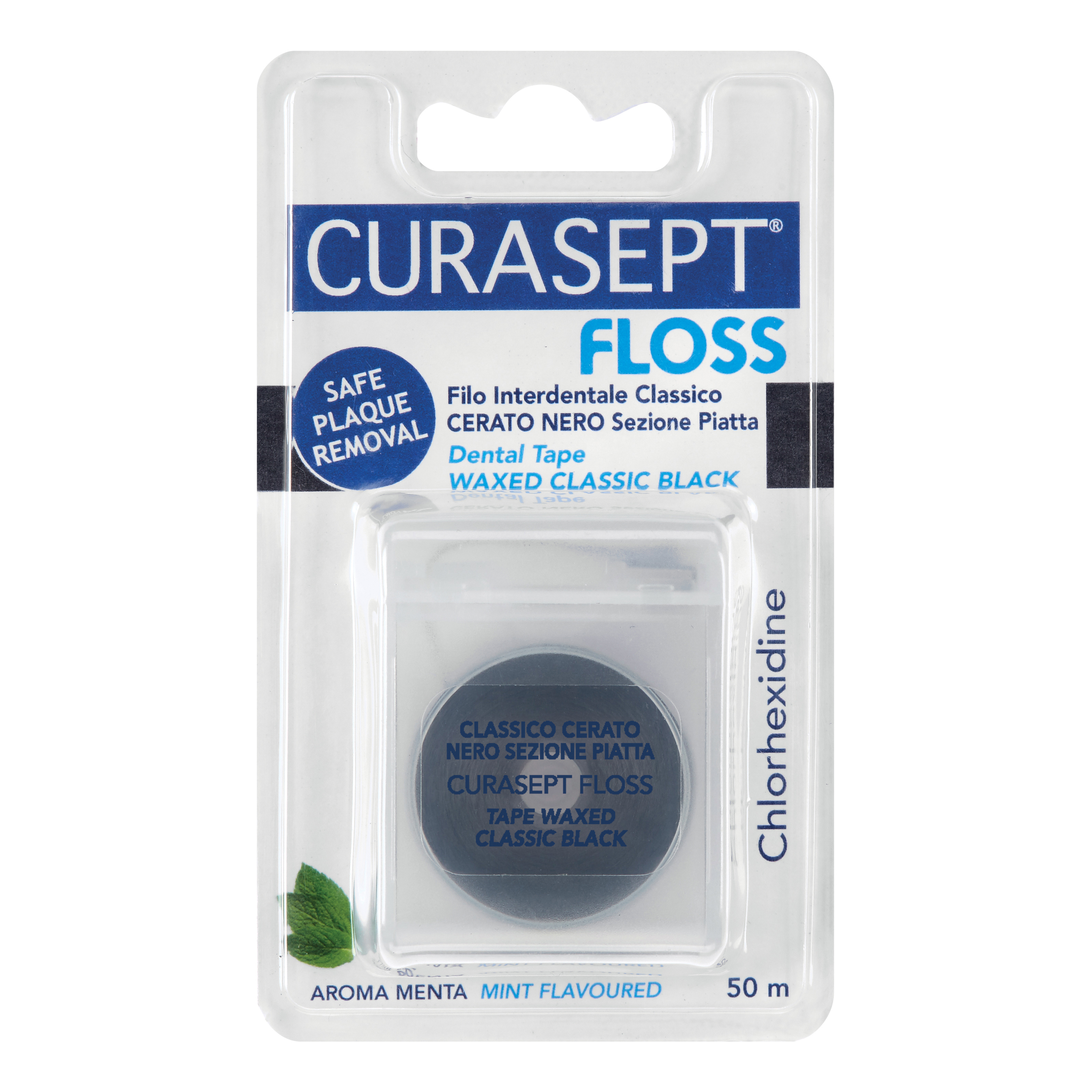 Curasept floss cerato nero clorexidina