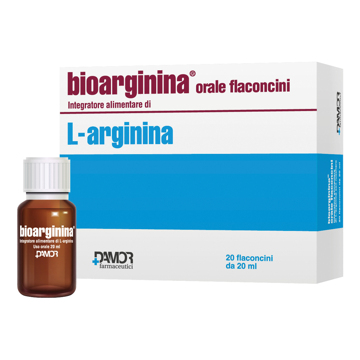 Bioarginina orale 20 flaconcini 20 ml