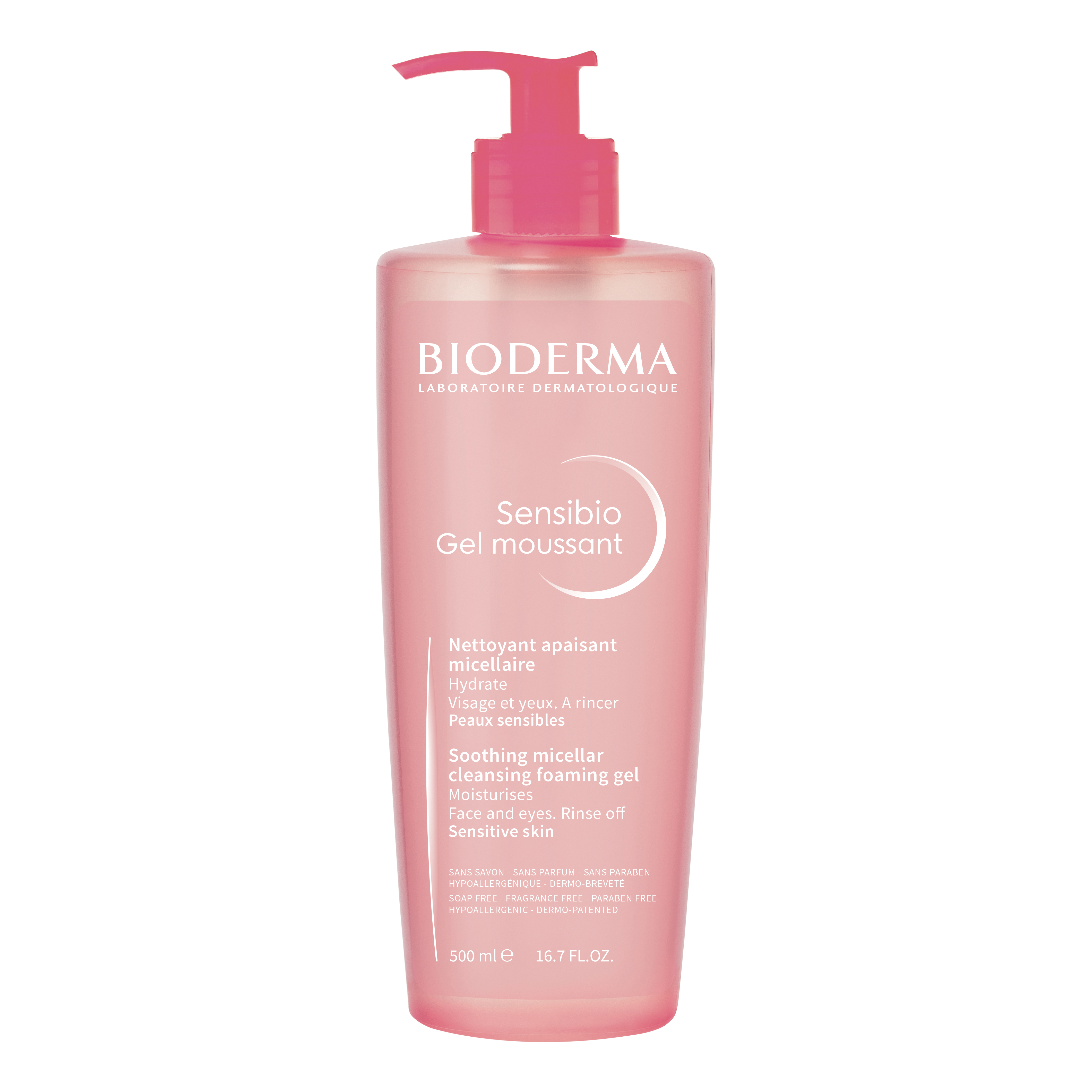Sensibio gel moussant 500 ml