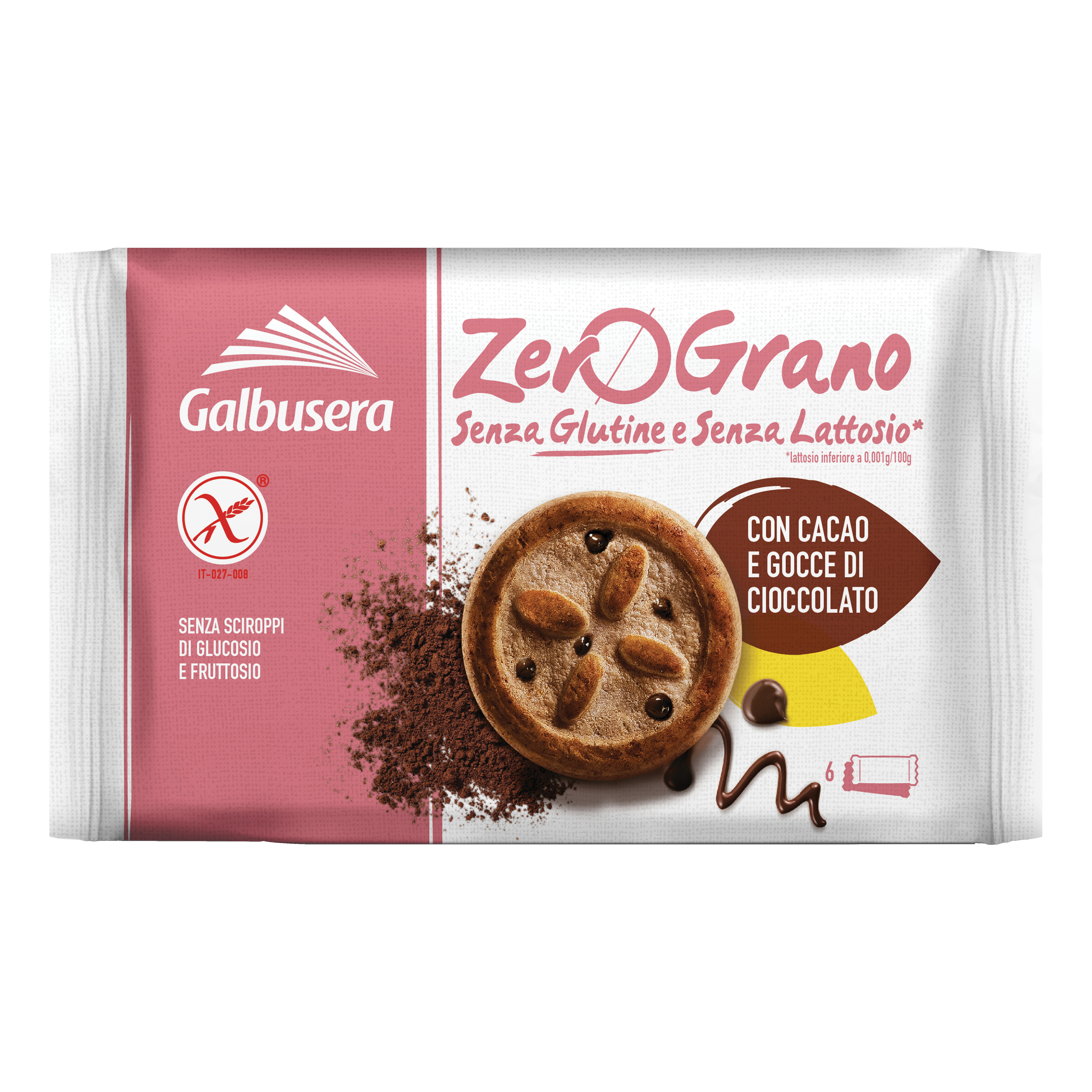 Zerograno gocce cioccolato 220 g
