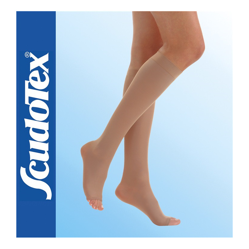 LUROPAS del Dott. Molinari & C Scudotex gambaletto microfibra k1 aperto beige 6 1 pezzo