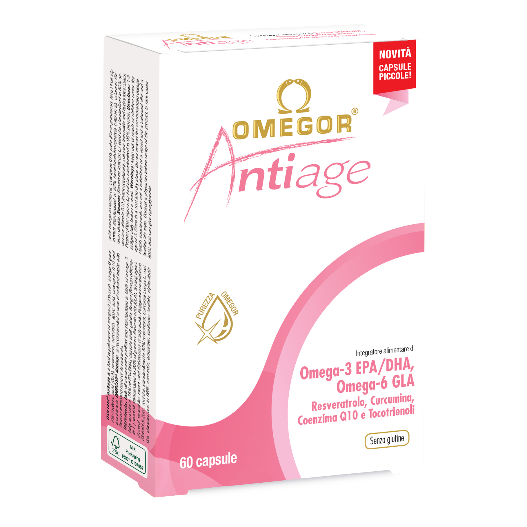 Omegor antiage 60 capsule