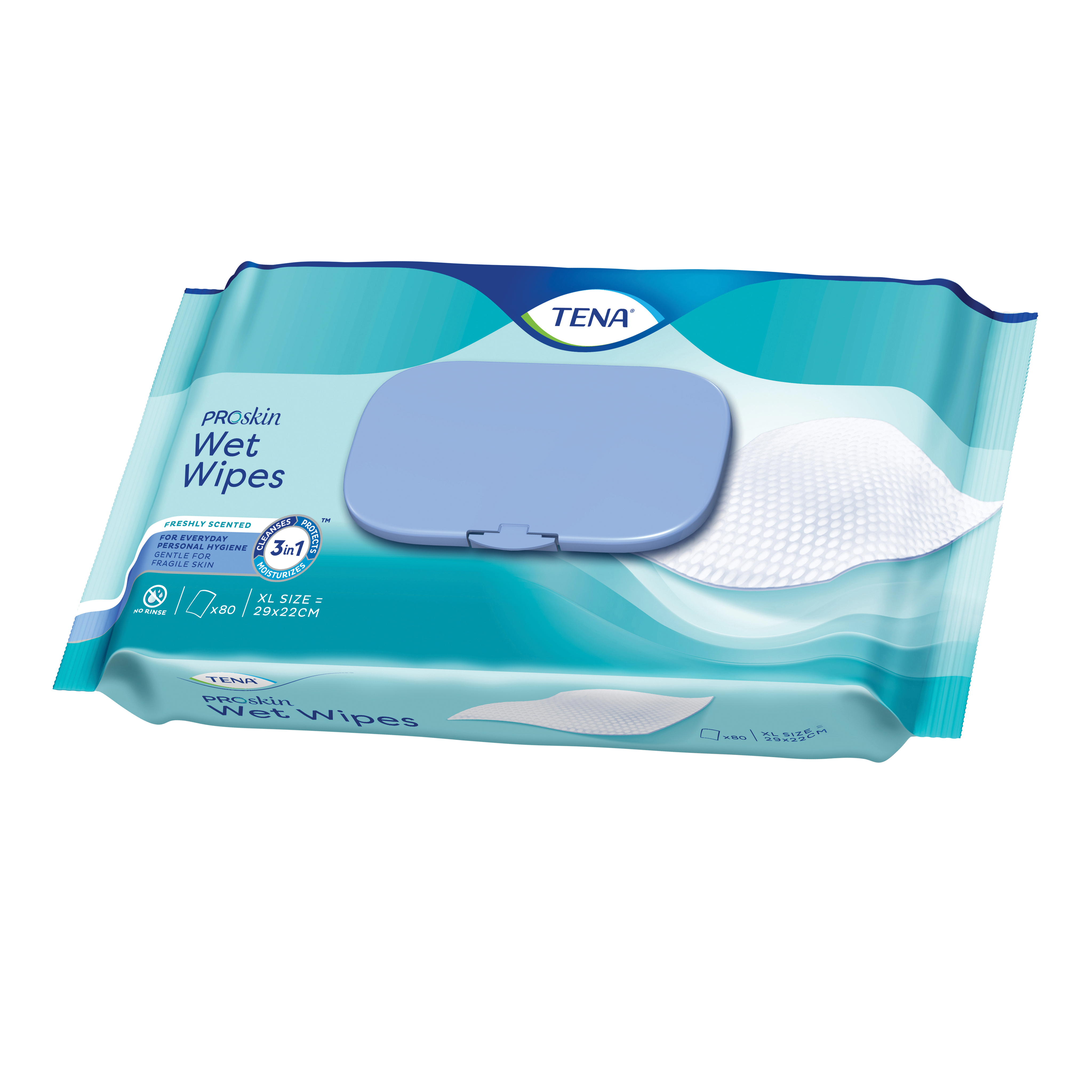 Tena wet wipe salviettine umidificate 48 pezzi