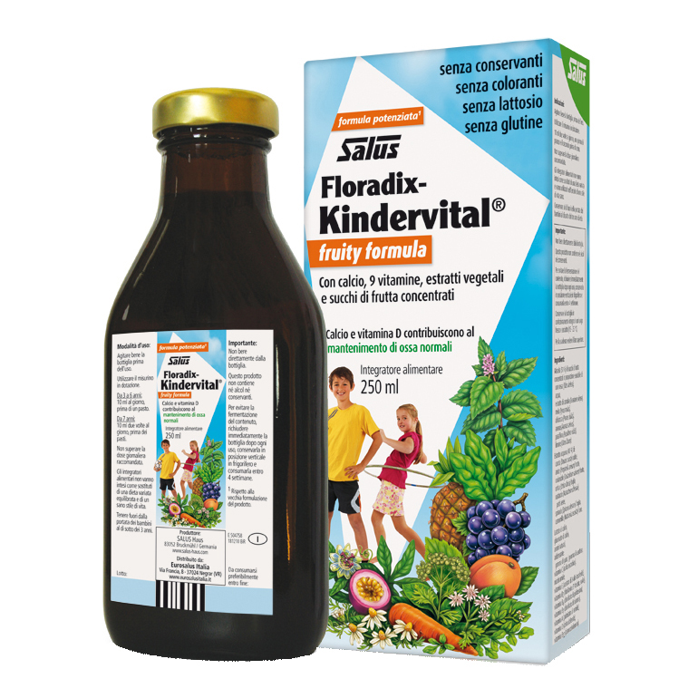 Kindervital fruity formula potenziata per ragazzi 250 ml
