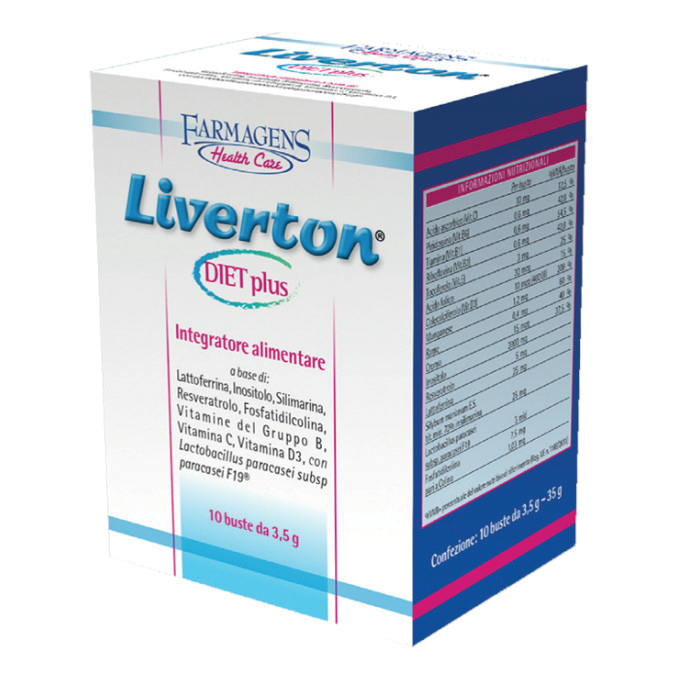 Liverton diet plus 14 bustine