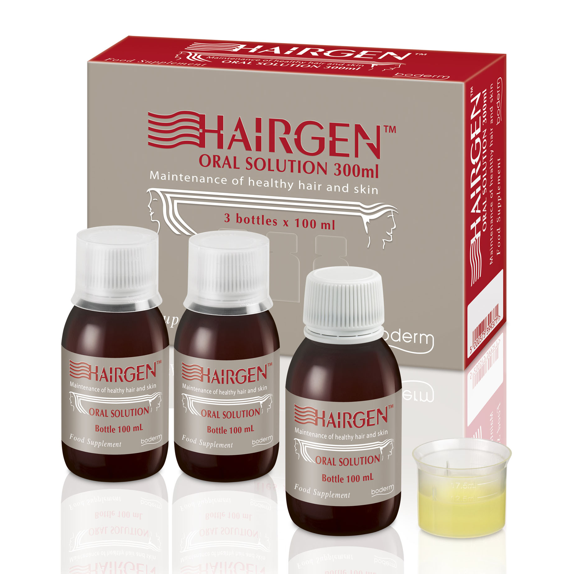 Hairgen soluzione orale 3 x 100 ml