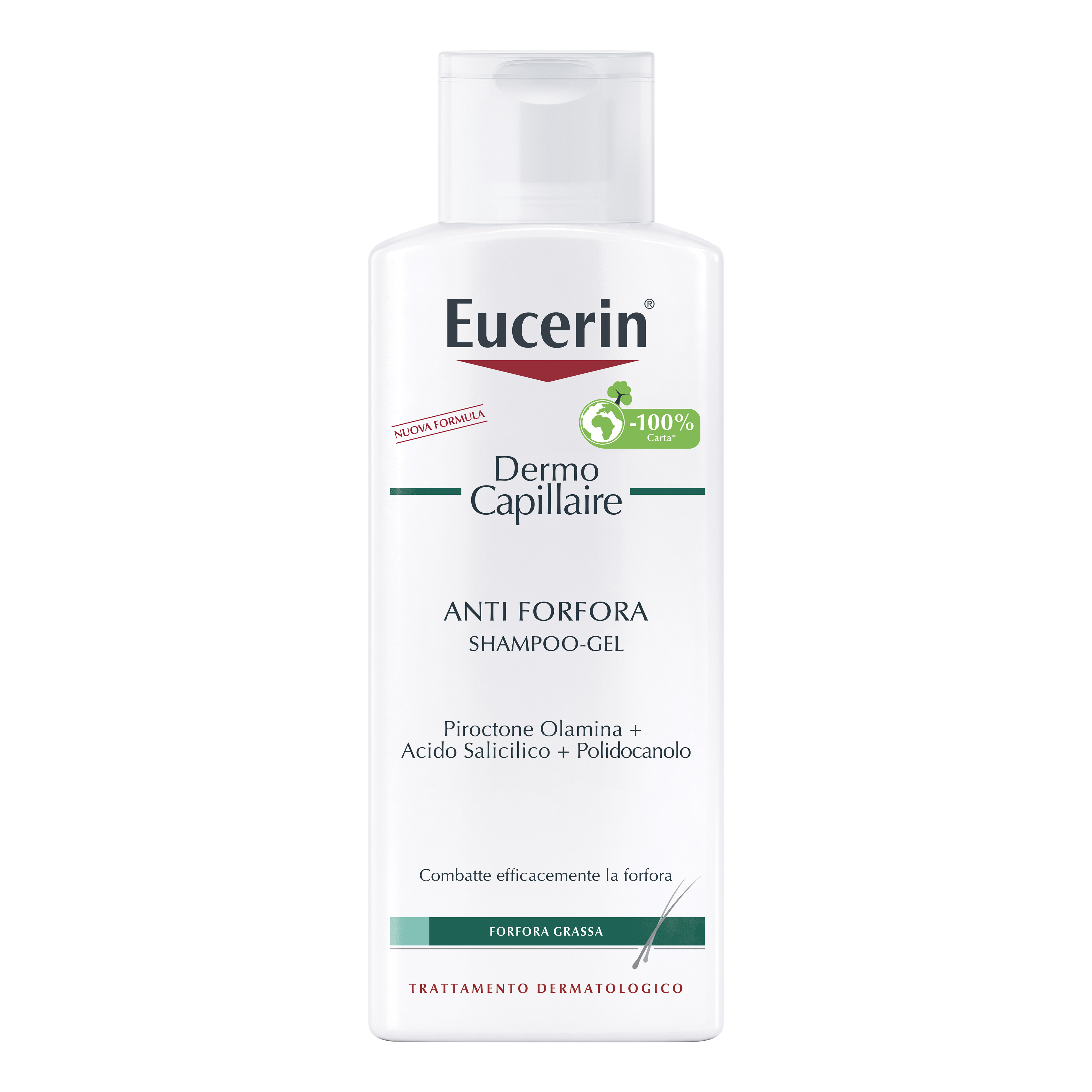 Eucerin shampoo/gel anti forfora grassa 250 ml