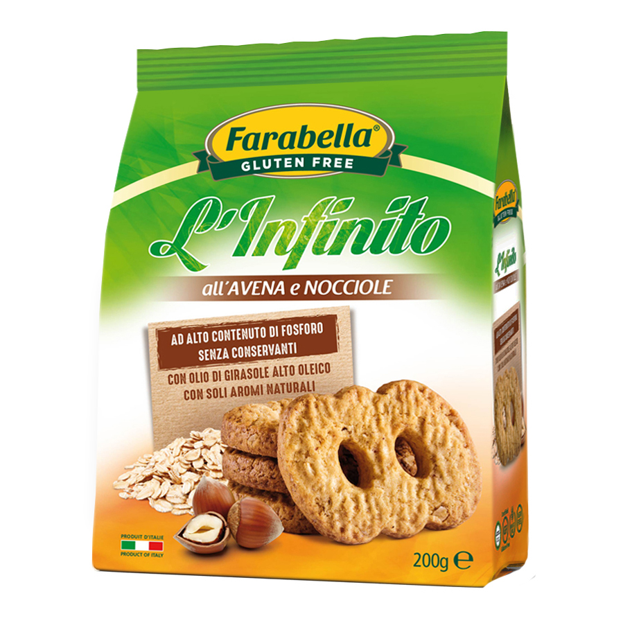Farabella infinito avena/nocciole 200 g