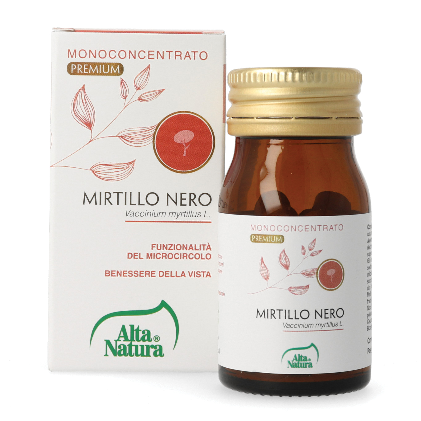 Mirtillo nero 60 compresse 450mg terranata