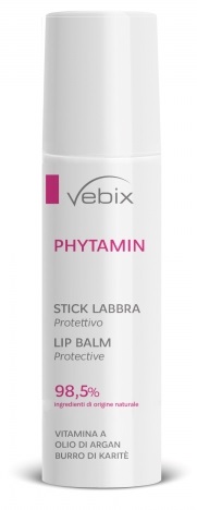 Vebix phytamin stick labbra protettivo new 2019 cera free