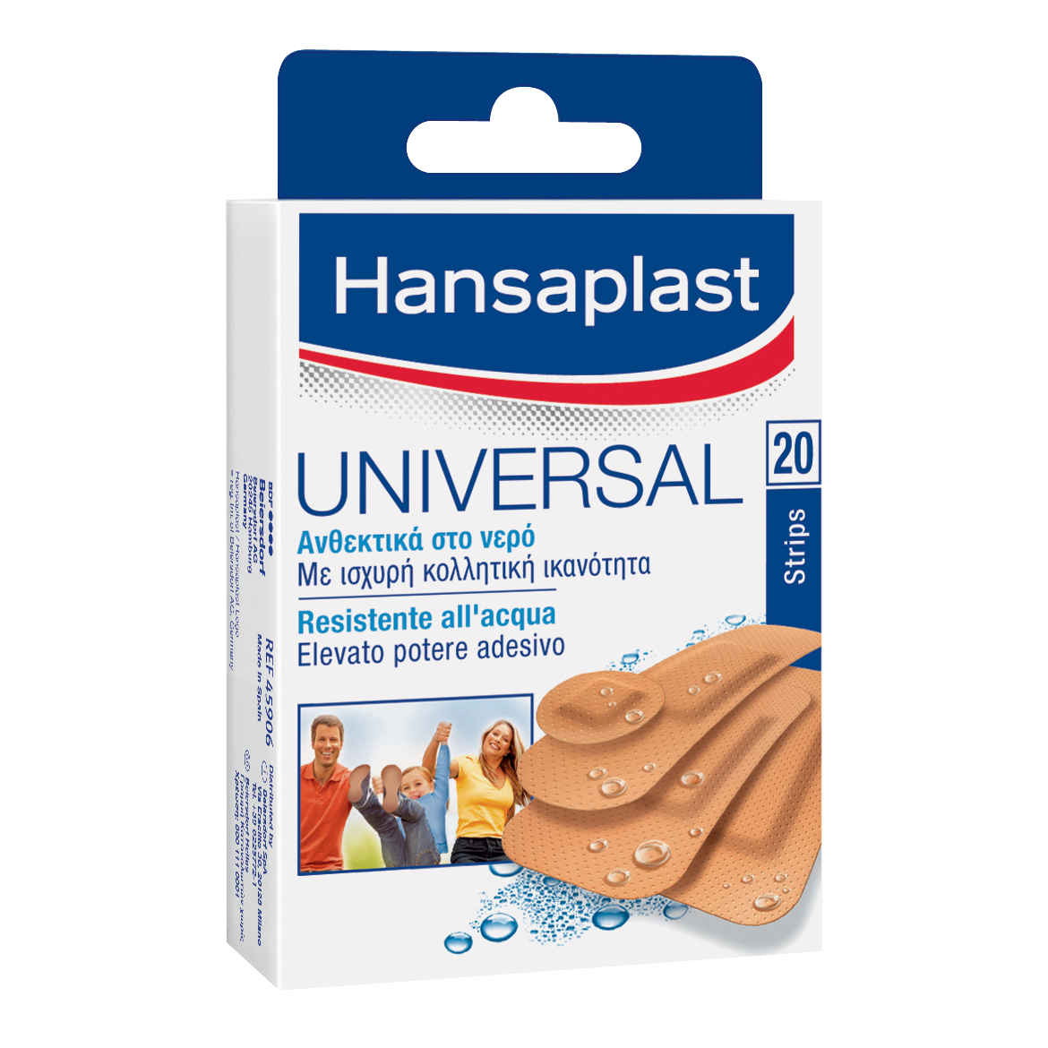 Cerotto hansaplast universal 72x19 mm 20 pezzi