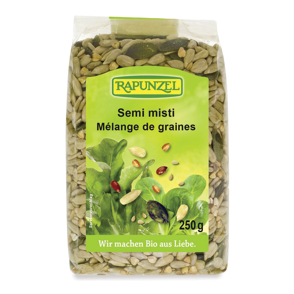 Rapunzel semi misti croccanti 250 g