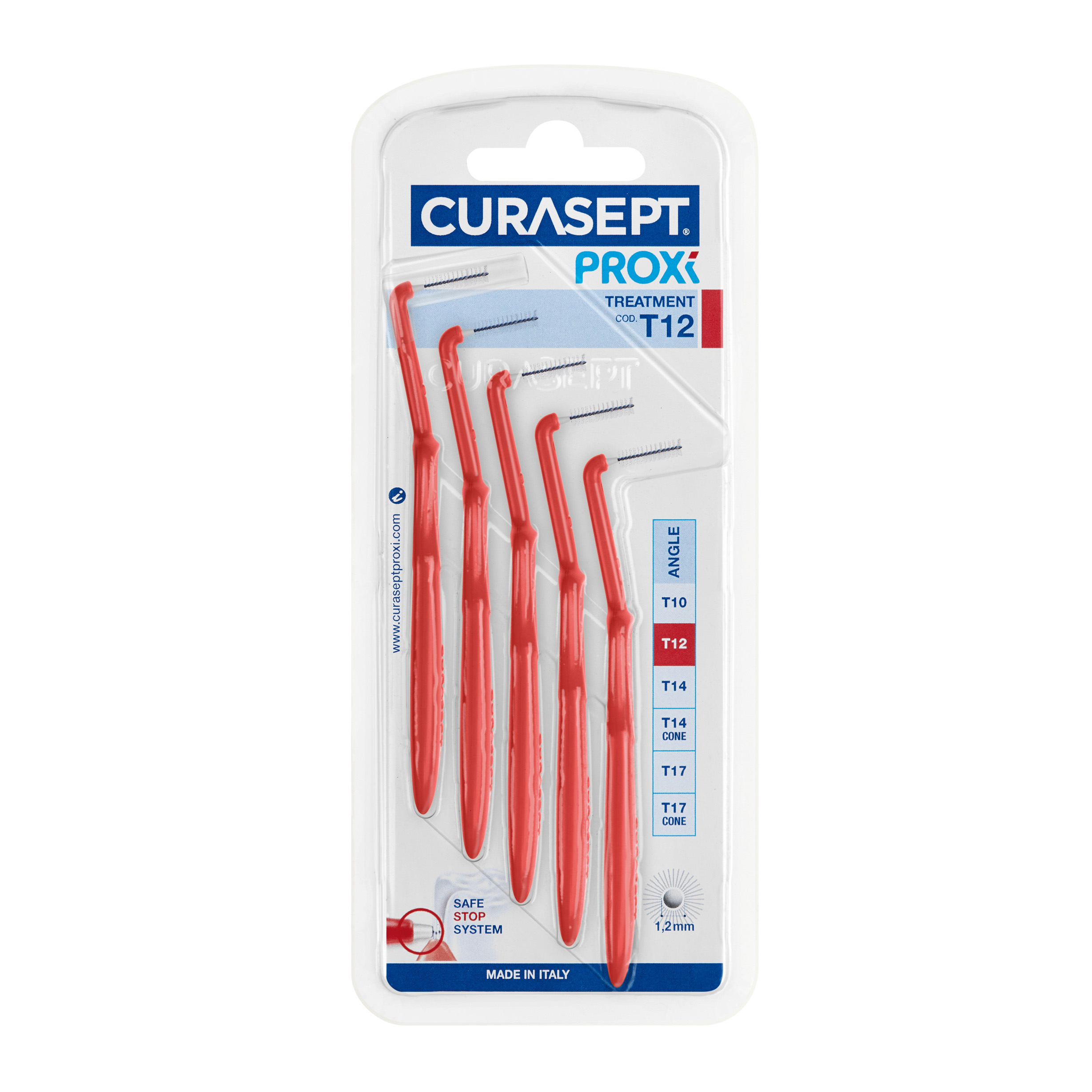 Curasept proxi angle t12 rosso/red