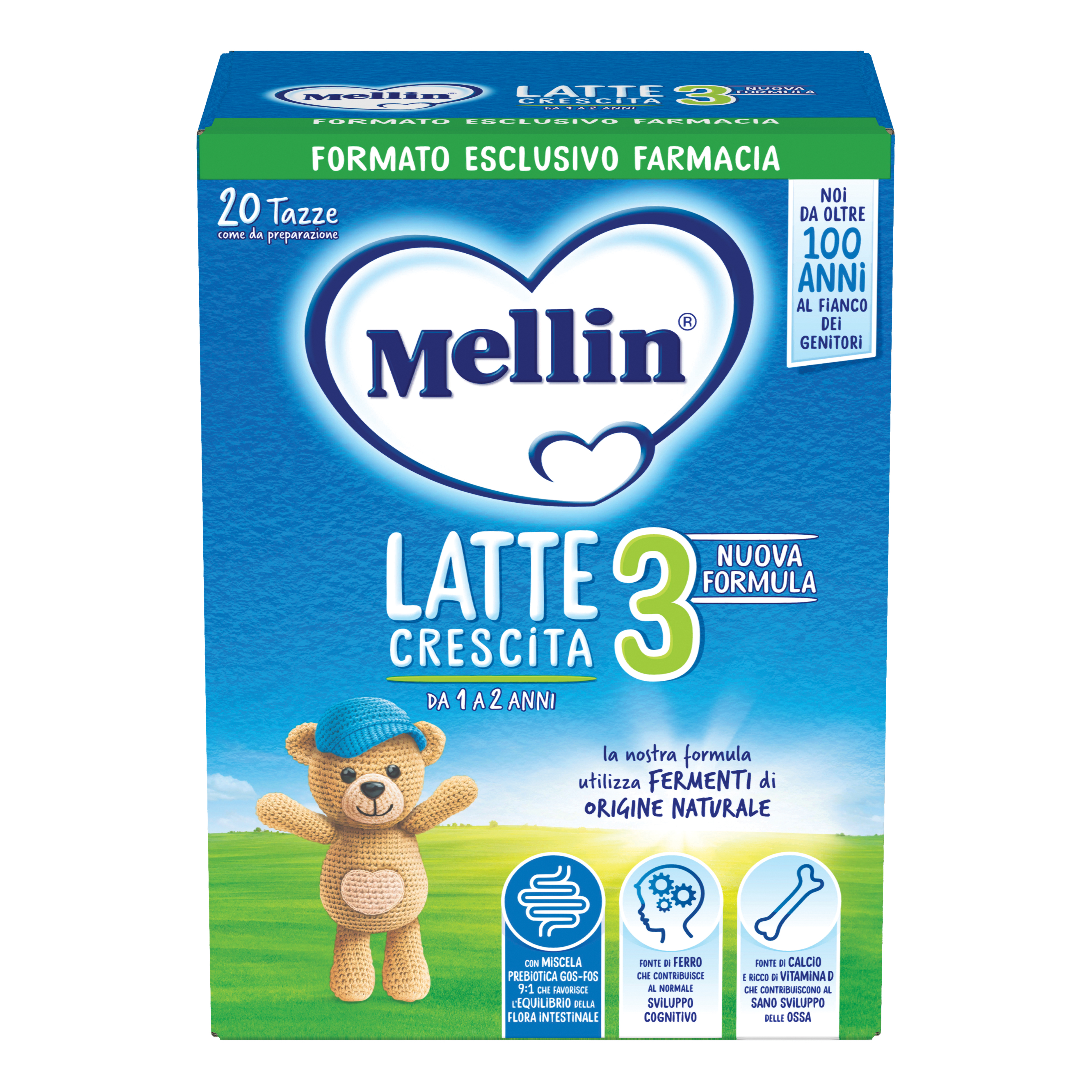 Mellin 3 latte polvere 700 g