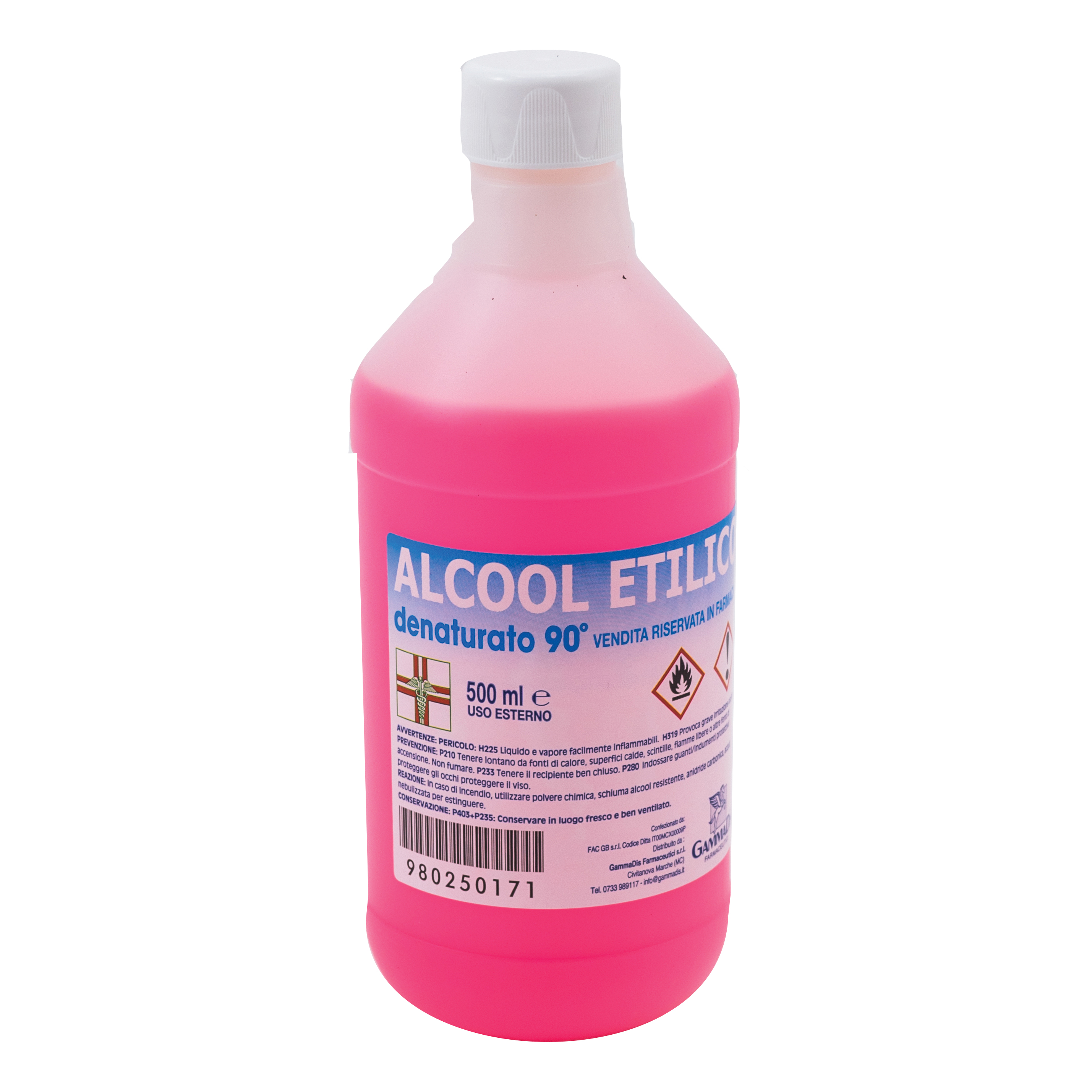 Alcool etilico denaturato 500 ml