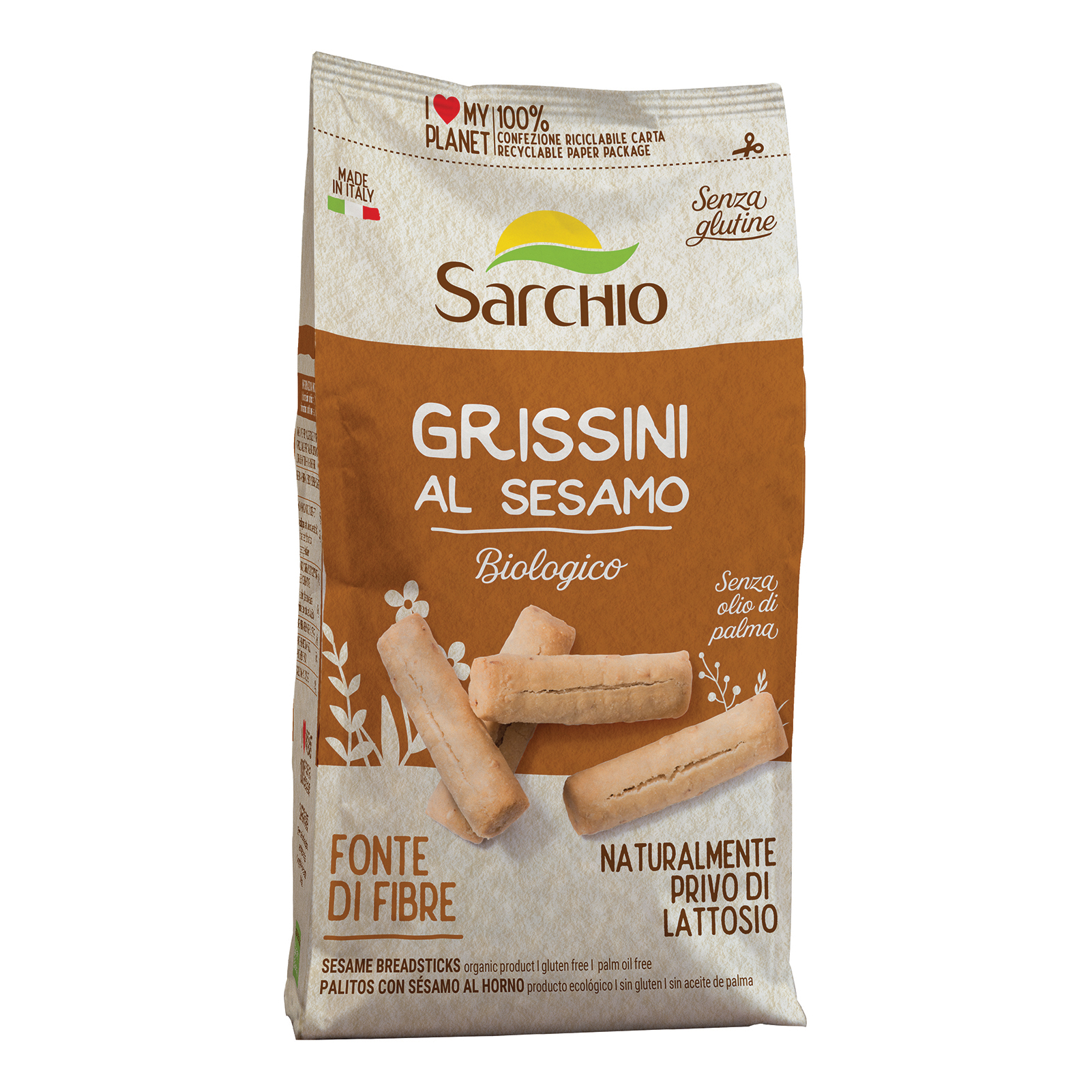 Sarchio grissini al sesamo 180 g