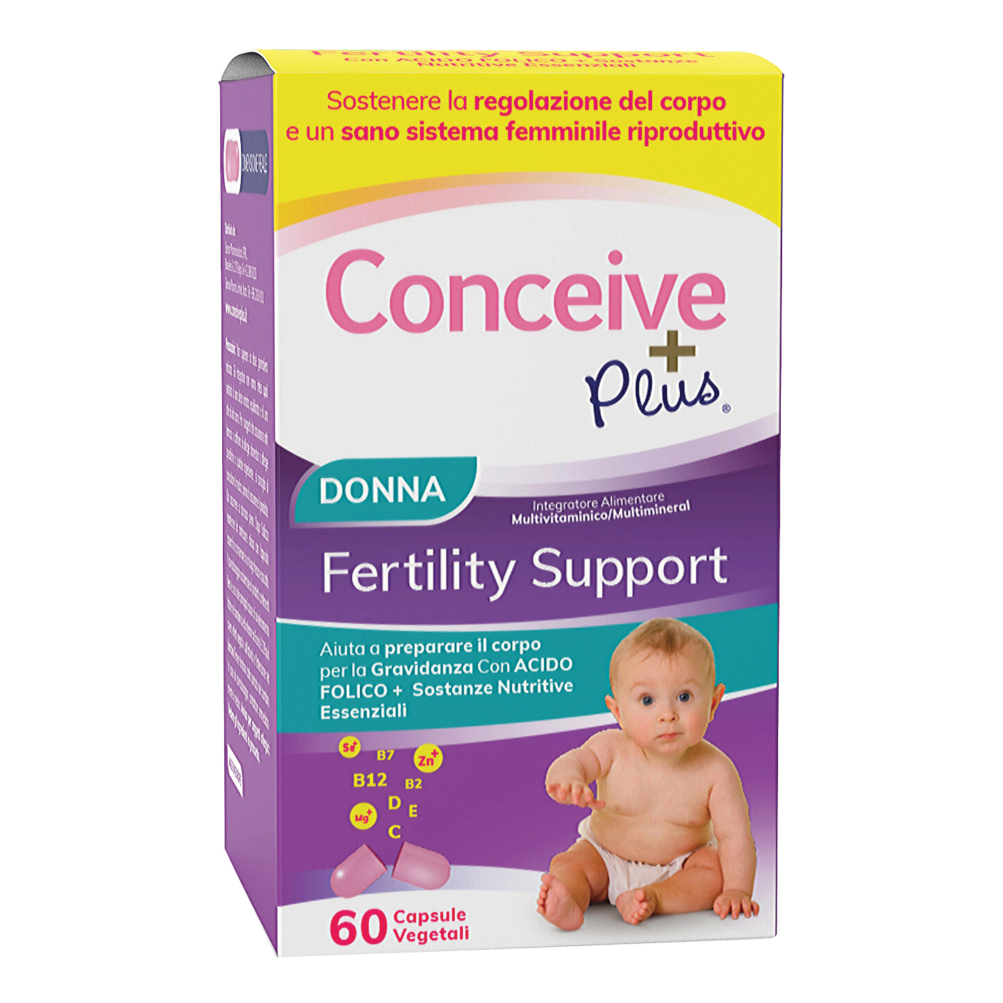 Conceive plus supporto fertilita' maschile 60 capsule vegetali