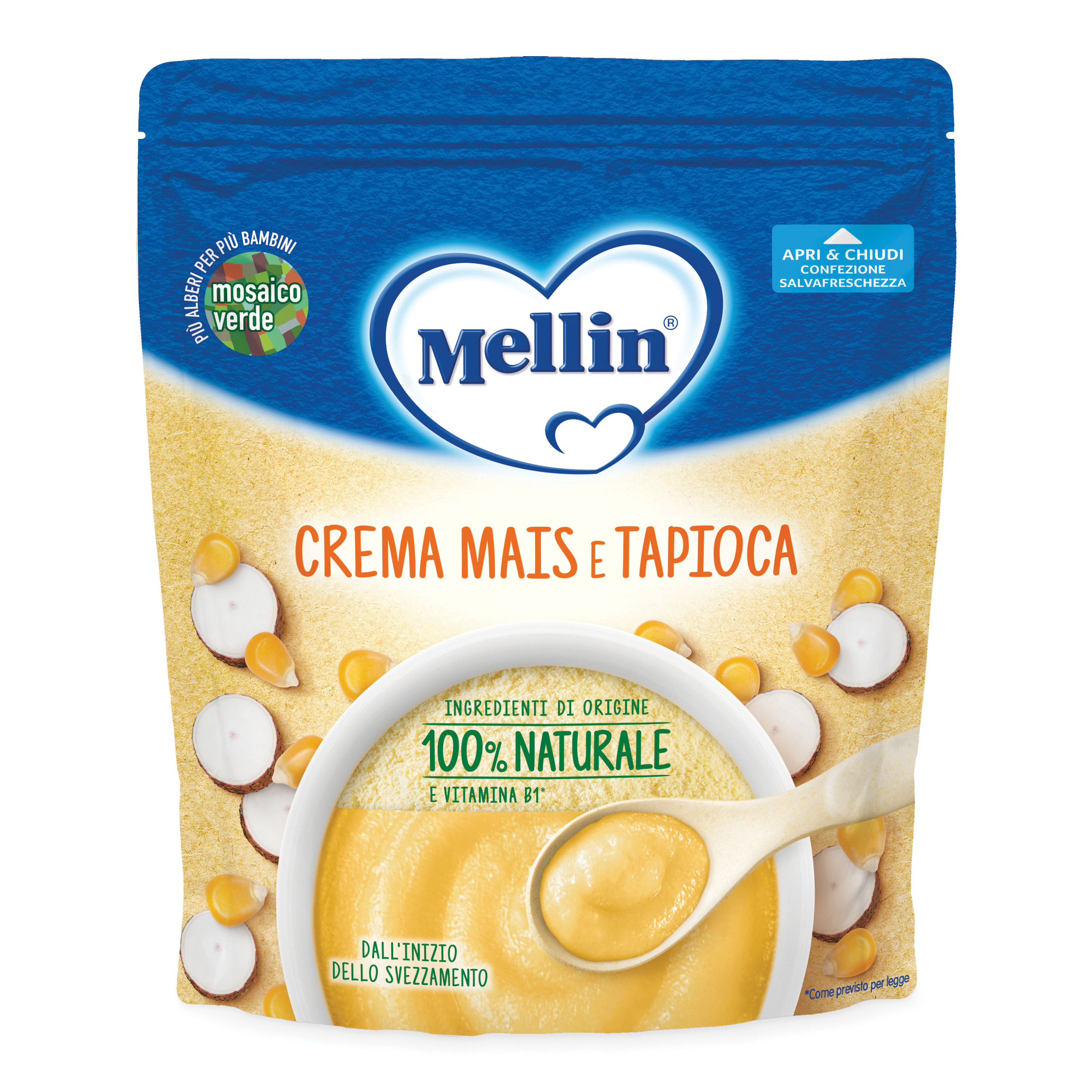 Mellin crema mais/tapioca 200 g