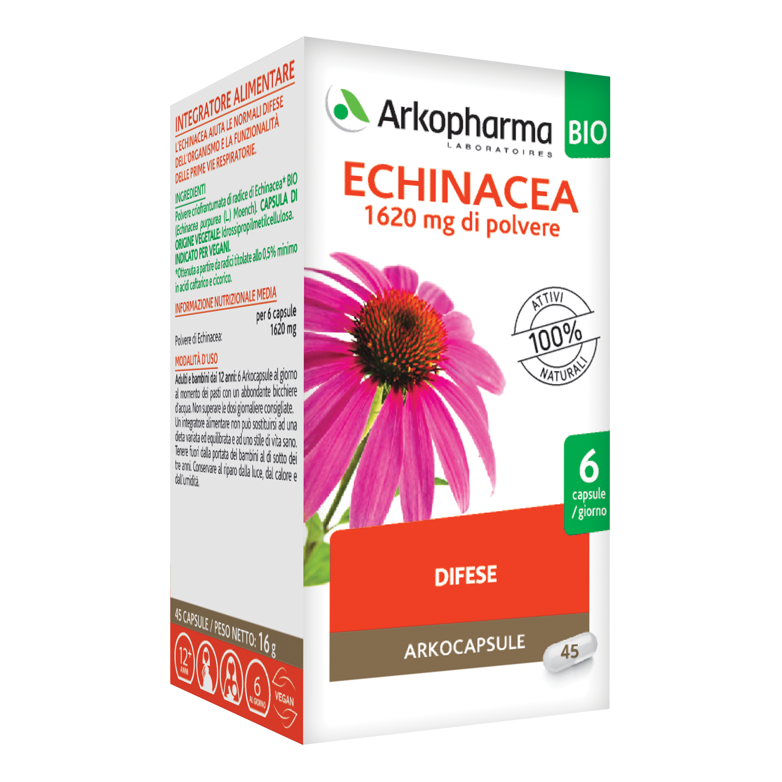 Arkocps echinacea 45 capsule bio