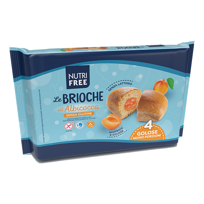 Nutrifree le brioche albicocca 200 g