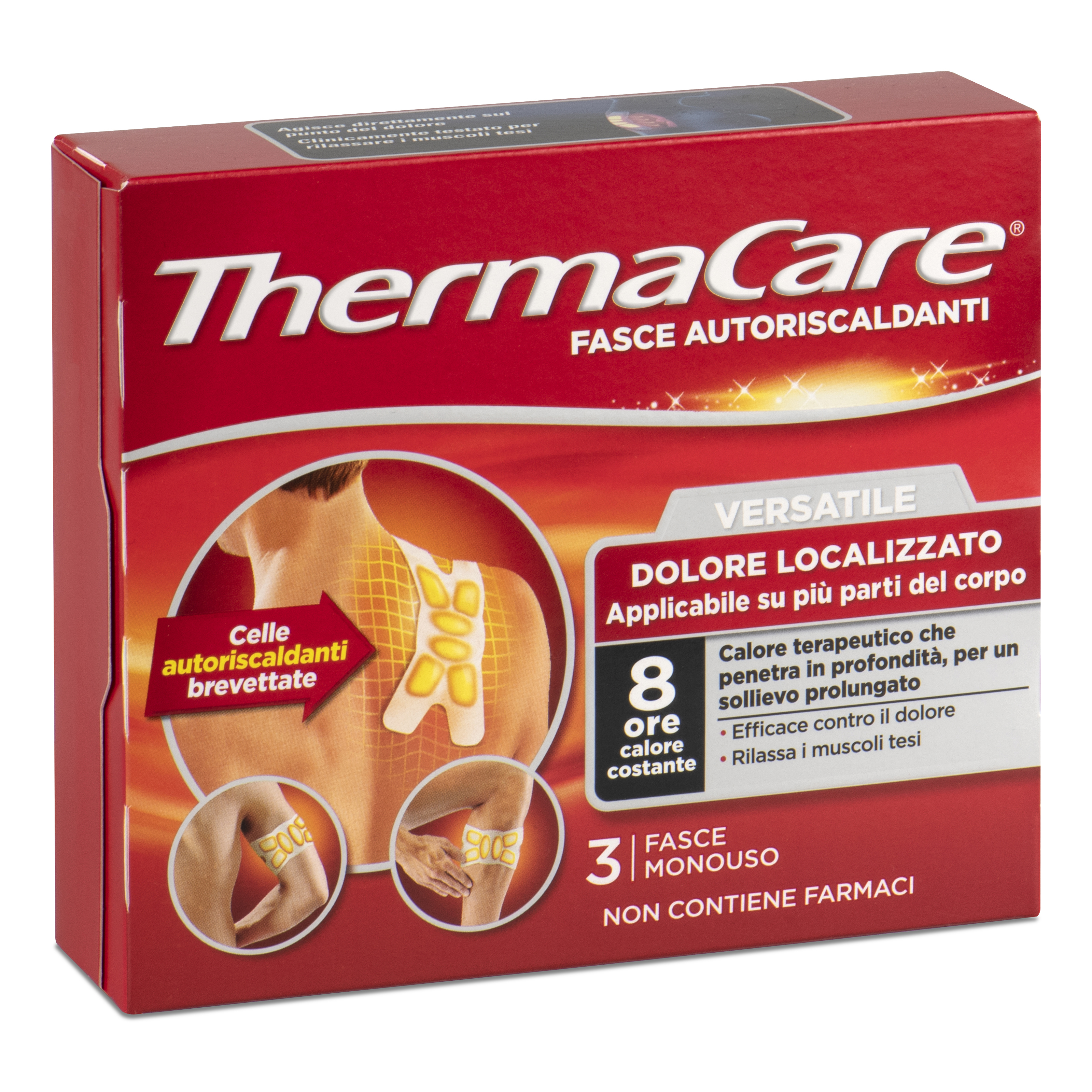 Fascia thermacare versatile 3 pezzi