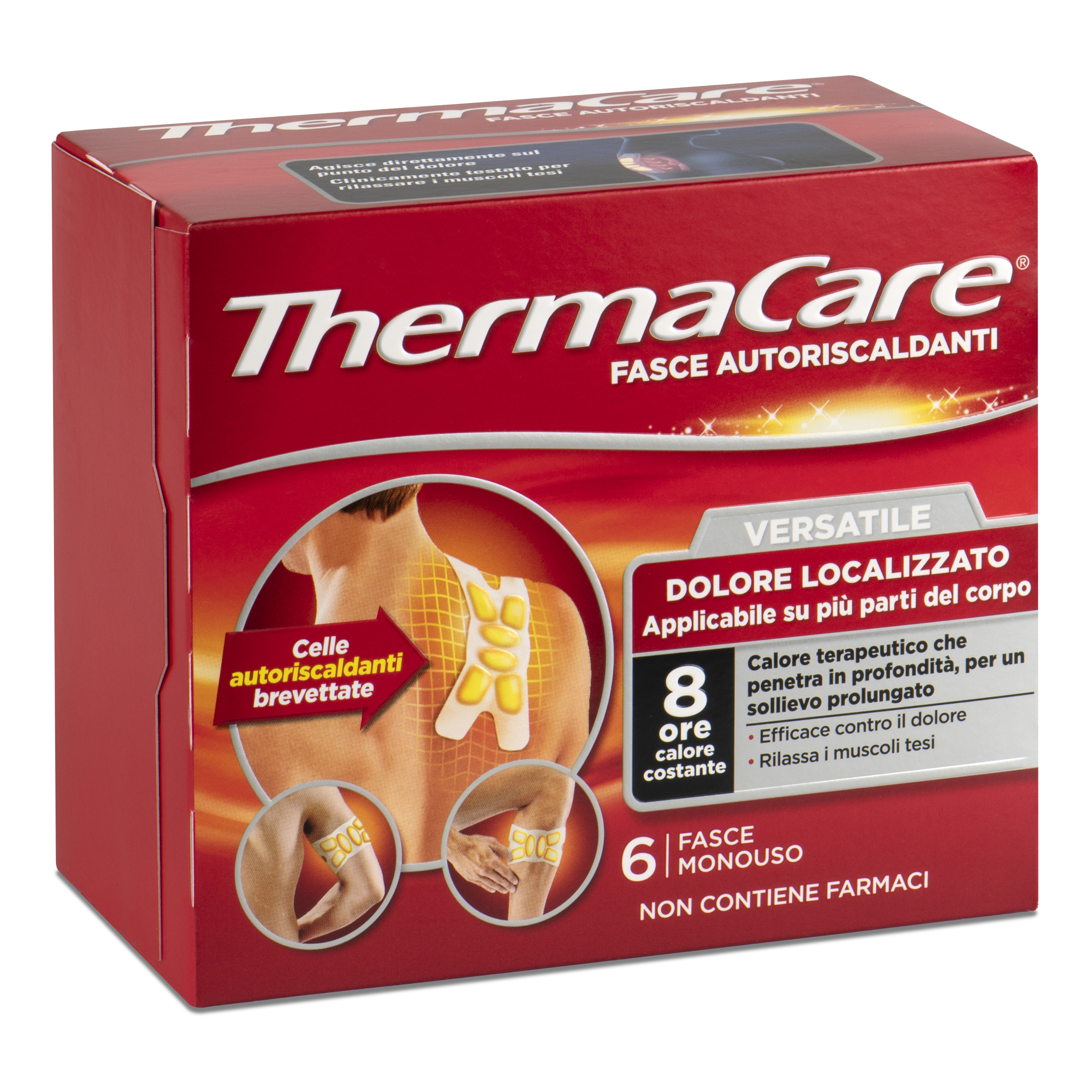 Fascia thermacare versatile 6 pezzi