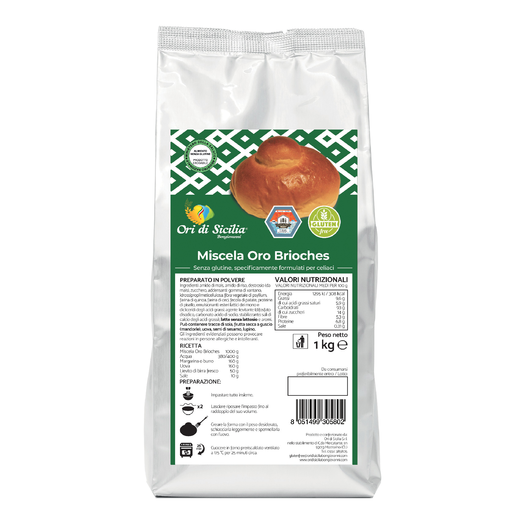 Ori di sicilia mix oro brioches 1 kg
