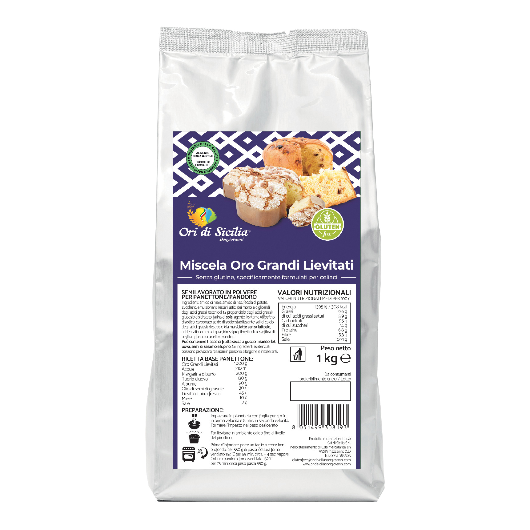 Ori di sicilia mix oro grandi lievitati 1 kg