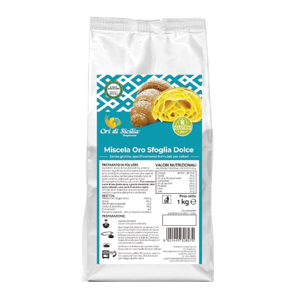 Ori di sicilia mix oro sfoglia dolce 1 kg