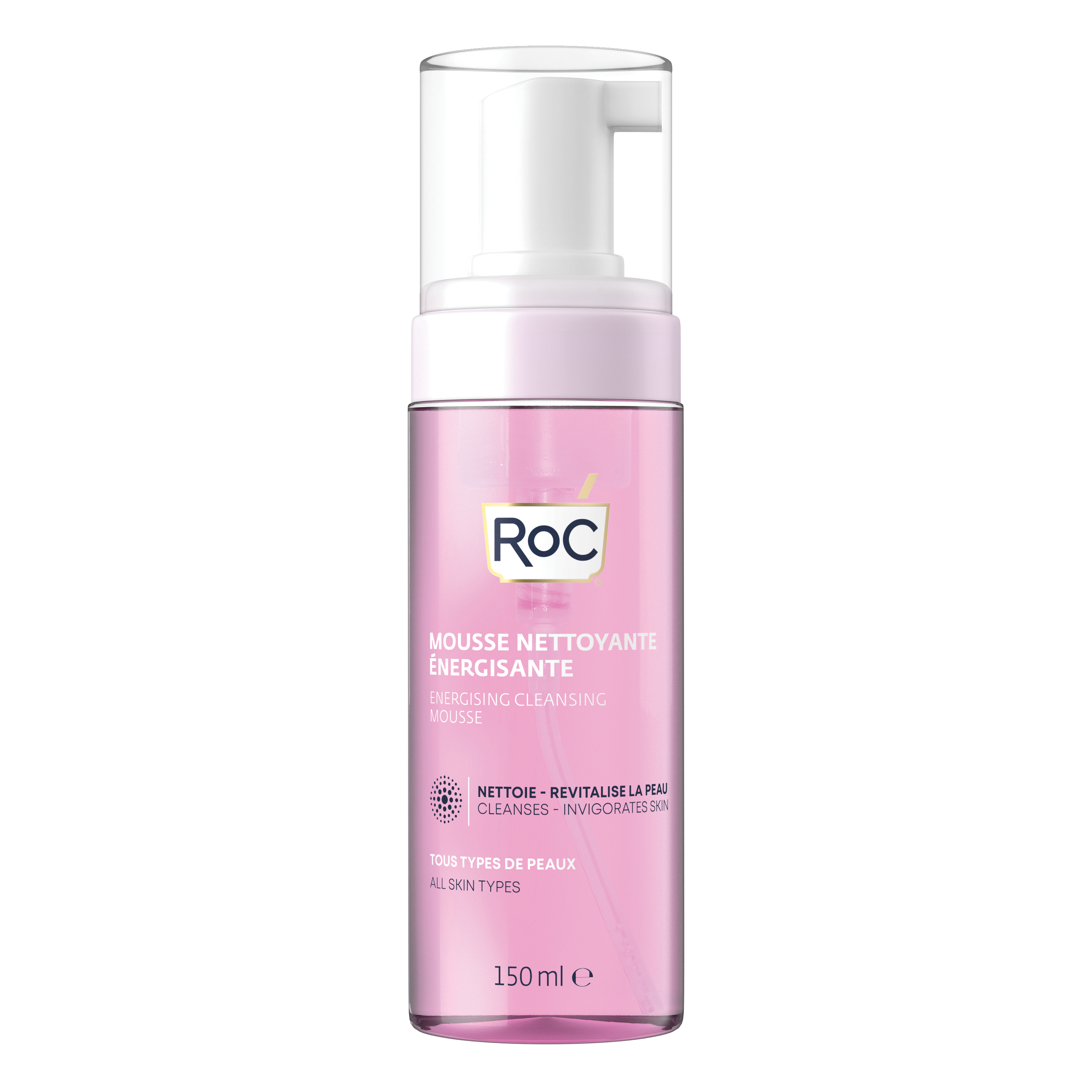 Roc mousse detergente energizzante