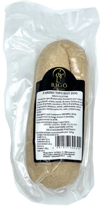 Rigo' panino hot dog 95 g