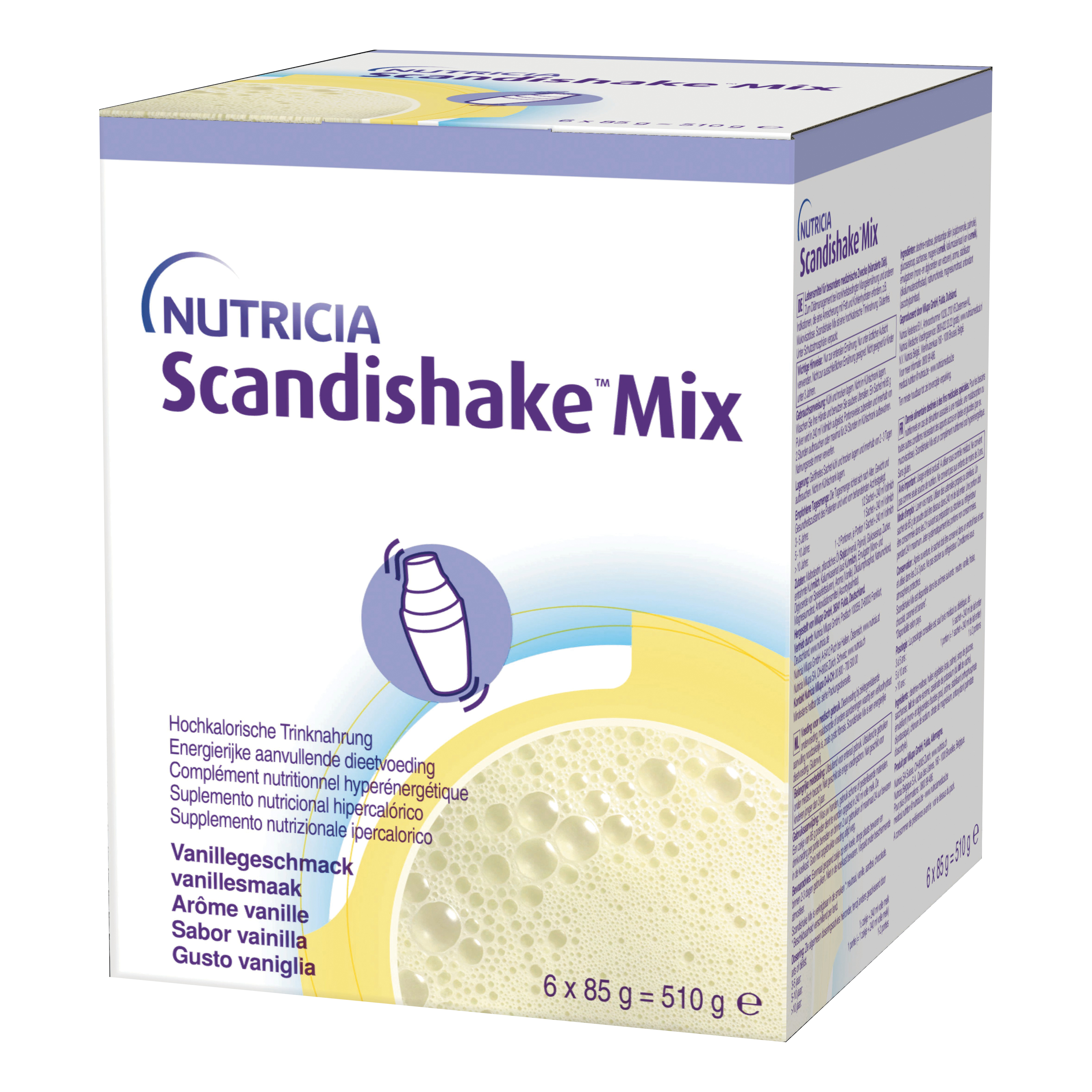 Scandishake vaniglia 6 bustine