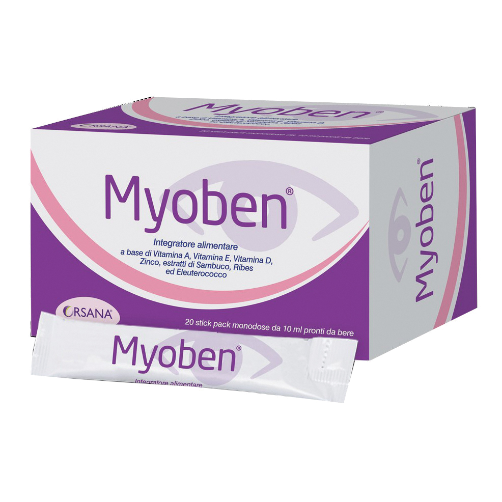 Myoben 20 stick pack x 10 ml