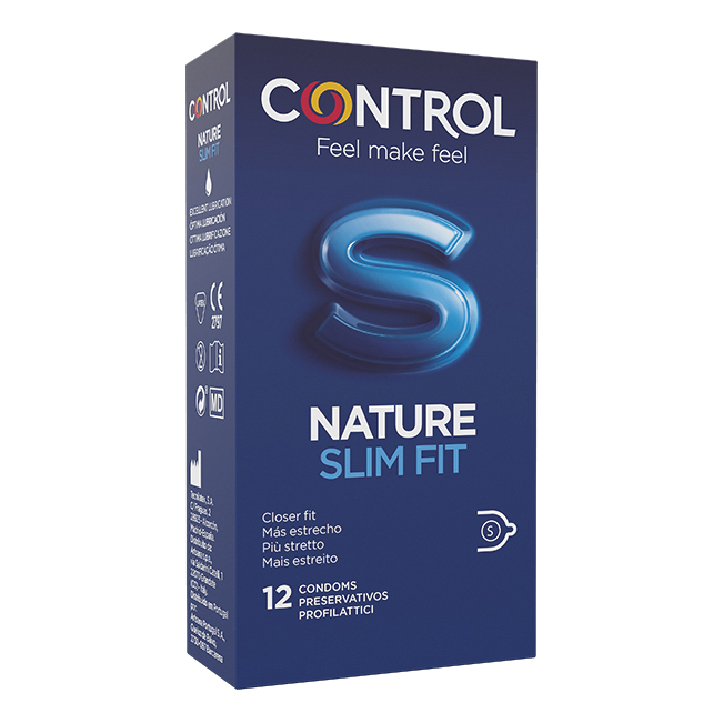 Profilattico control nature slim fit 12 pezzi en-sp-it-pt