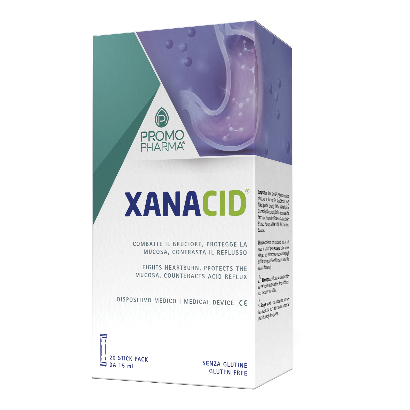 Xanacid 20 stick pack da 15 ml