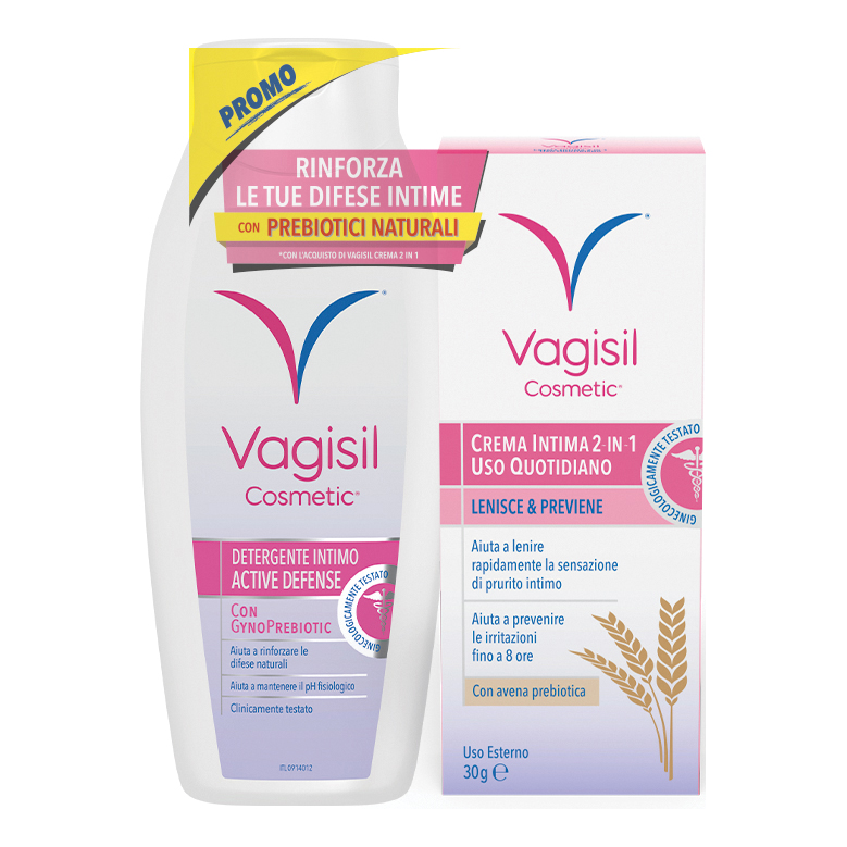 duo defense crema intima 2 in 1 + detergente intimo omaggio