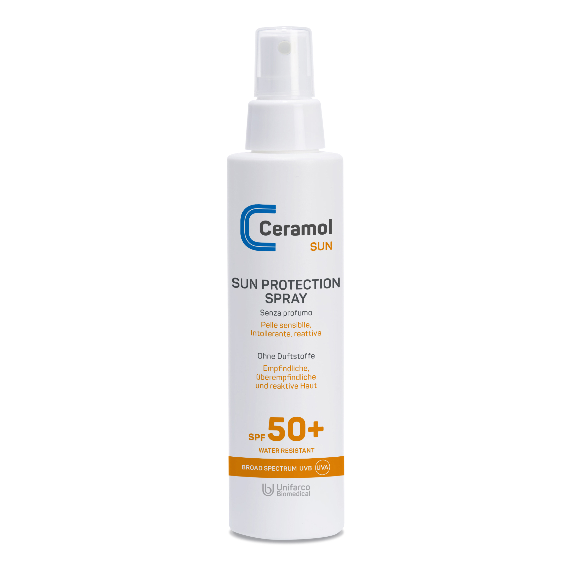 Ceramol sun spray spf50+ 150 ml