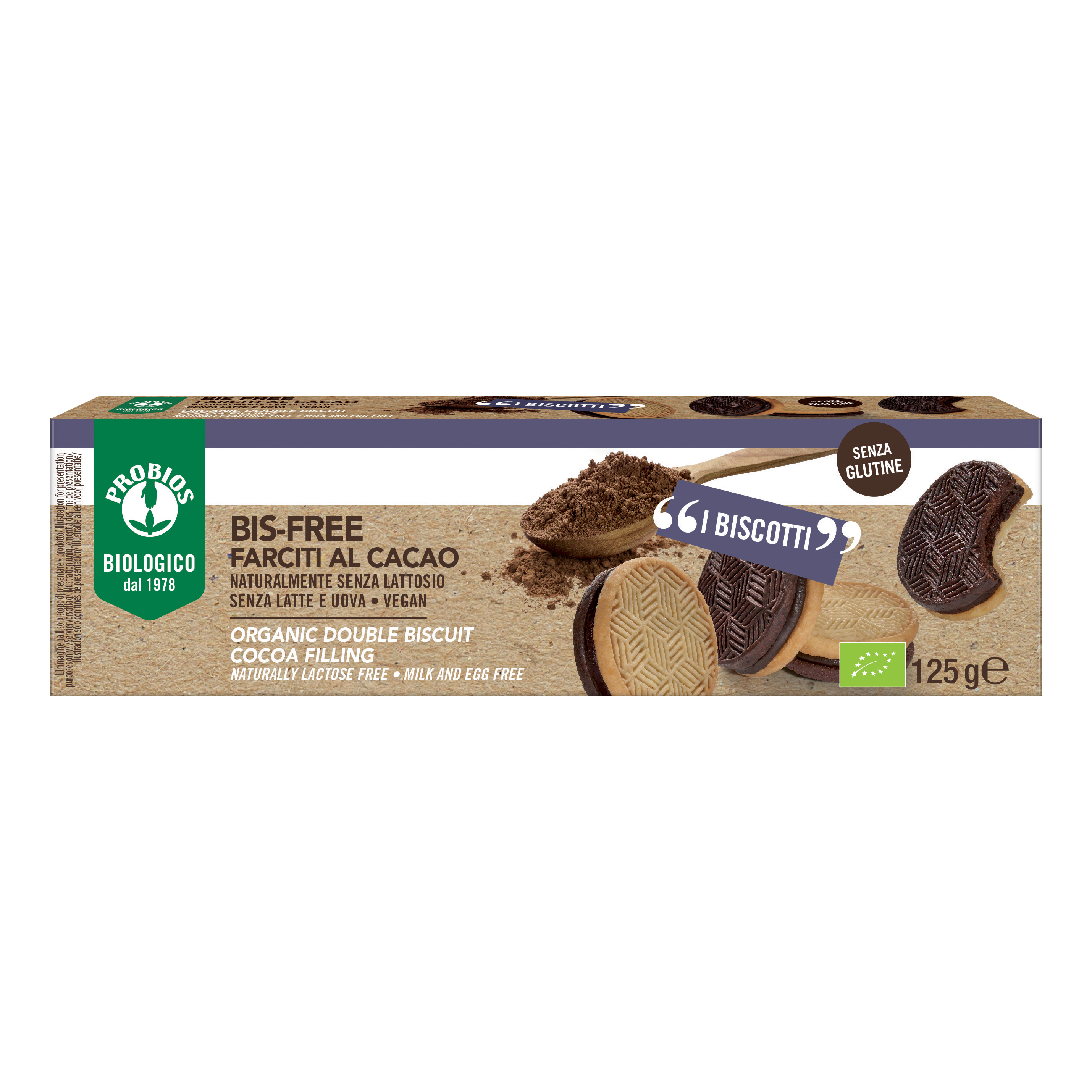 Bis free farciti al cacao 125 g