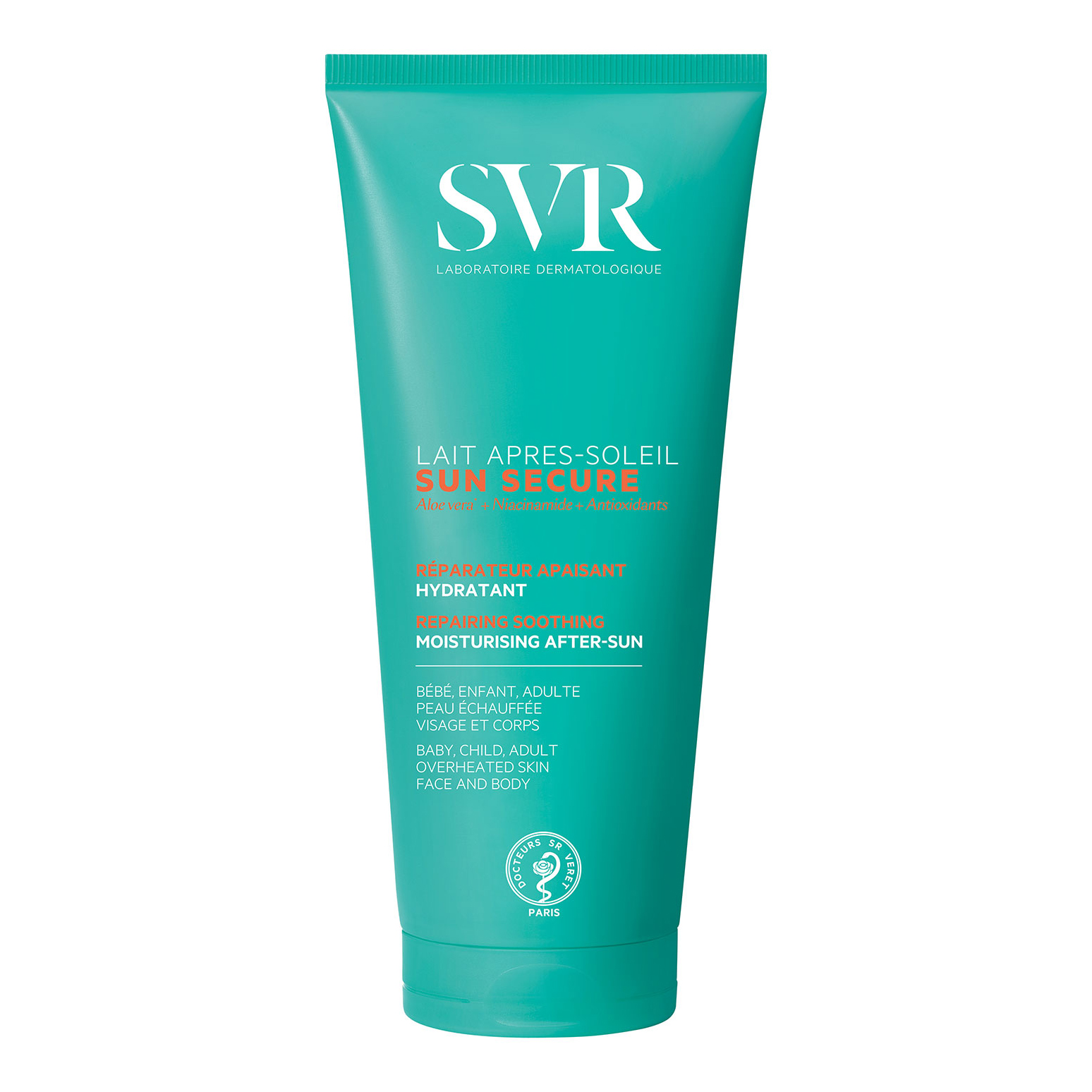 Sun secure lait apres soleil 200 ml