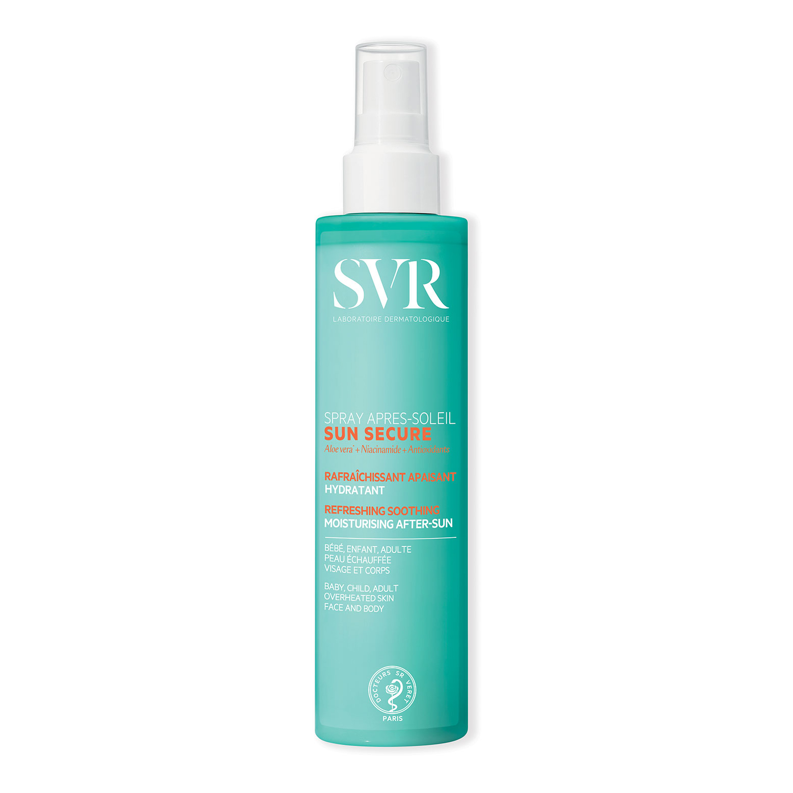 Sun secure spray apres soleil 200 ml