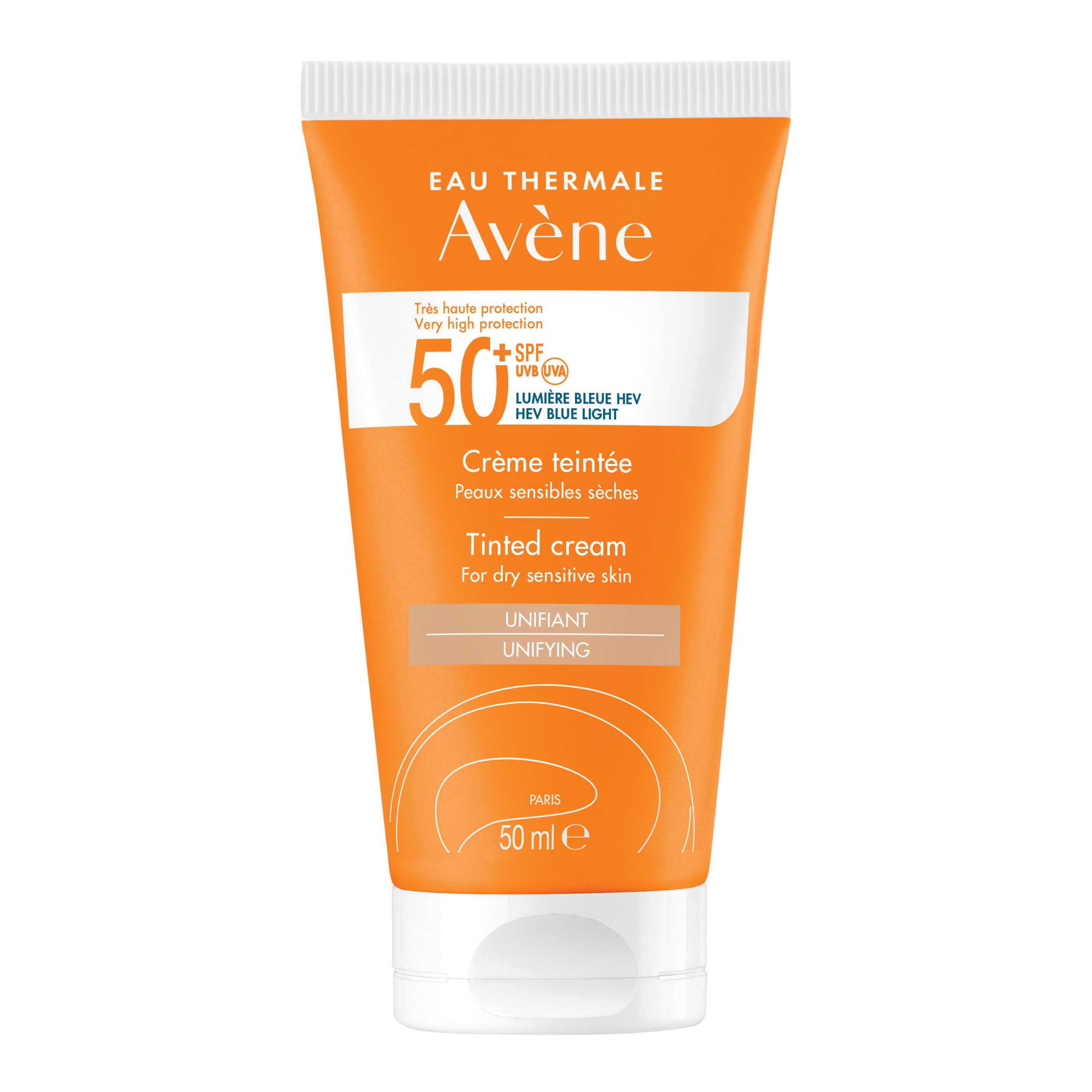 Avene sol crema spf50+ colorata nuova formula 50 ml
